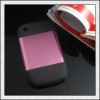 New design ! Brushed metal+silicone Case For Blackberry 8520