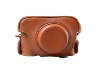 New design PU leather Digital camera pouch