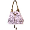 New design butterfly pattern fashion ladie handbags