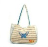 New design canvas lady handbag for promotion