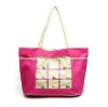 New design canvas lady handbag for promotion