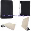 New design for Samsung Galaxy Tab 8.9 P7300 leather case black color