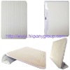 New design for Samsung Galaxy Tab 8.9 P7300 leather case white color