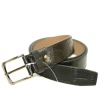 New design genuine leather handmade leather belt