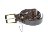 New design genuine leather handmade leather belt