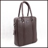 New design hard leather tote leather handbag
