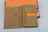 New design italian leather women's coffee card wallets