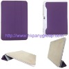 New design leather case for Samsung Galaxy Tab 8.9 P7300 purple color