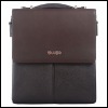 New design men's genuine leather writing portfolio bags