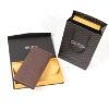 New design men's leather suits wallet