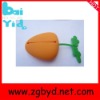 New design popular carrot silicone coin wallet