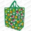 New design print pp woven zip bags