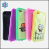 New design silicone case for iPhone4g with various color available