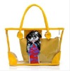 New design transparent plastic handbag for promotion