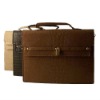 New designed genuine leather brief case