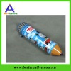 New designed pencil shape pvc pencil case