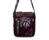 New designed woman leisure pattern sling embroidered shoulder bag