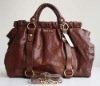 New famous brand name women real leather handbags