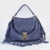 New famous handbags brand name ladies tassel handbag