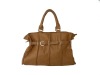 New fashion PU yellowish brown women shoulder bag