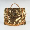 New fashion brand name women handbags with sequin