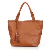 New fashion designer pop weaving women business shoulder bags