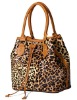 New fashion zebra printed PU handbag