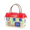 New idyllic warm house shape PU handbag women,0815-3