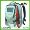 New in Hot Sale Solar Backpack with Battery Charger (Iphone and mobile phone and digital products)