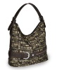 New jacquard monogram hand bag