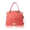 New ladies handbag plaid leather bag fashion handbag