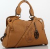 New ladies trendy Import leather designer handbags 2012