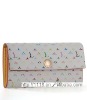 New lady flower Long Clutch Wallet/Purse