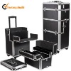 New large heavy duty black ABS aluminum flight case