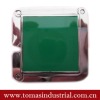 New metal blank square bag hanger for promotion gift