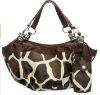 New model designer  faux manmade leather with Matching Cell Pouch  ladies handbags