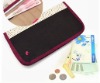 New multi-function polyester oxford credict card bag &money clip wallets ladies& passbook bag wallet design