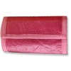 New pink polyester wallet