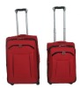 New polyester trolley travel luggage suitcase