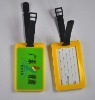 New promotional gift soft pvc rubber luggage tag