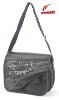 New pu+canvas shoulder bag for man