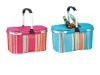 New style Single handle foldable cooler basket