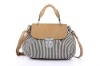 New style cotton fabric material beautiful lady handbags