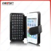 New style leather case with bluetooth keyboard for iphone 4/4s with high quality and best price