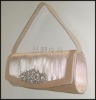 New style nice crystal satin ladies fashion evening clutch box