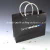 New style paper black handbag