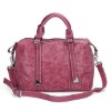 New style pleated embossing handbags women bags