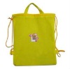 New style polyester sling drawstring backpack