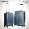 New style pure PC travel trolley luggage bag set