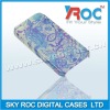 New transparent printing back cover for iph 4g case
